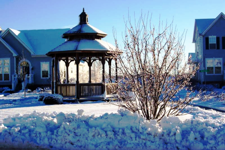 Gazebo, Winter